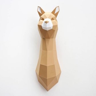 Alpaca papercraft